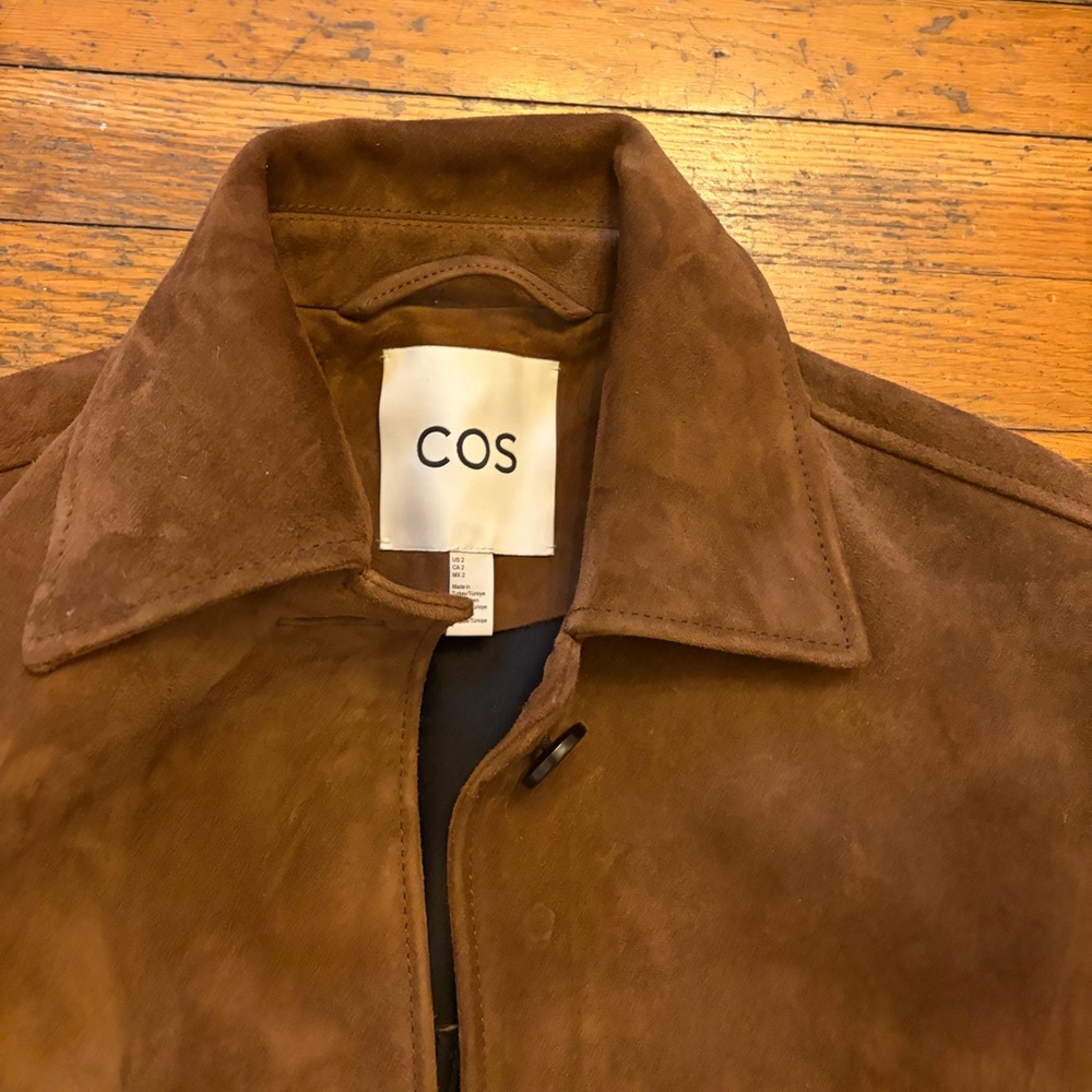 Cos Tan Suede Jacket - image 3